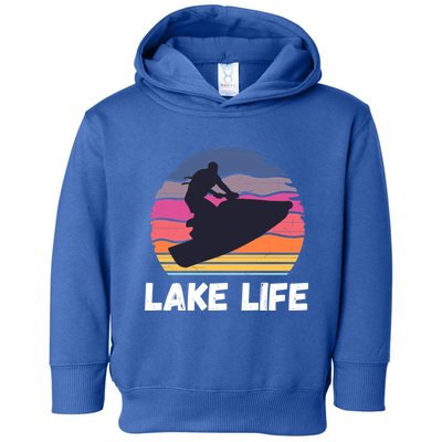 Funny Jetski Cool Gift Jetskiing Jet Ski Accessory Gift Toddler Hoodie