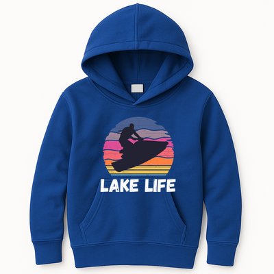 Funny Jetski Cool Gift Jetskiing Jet Ski Accessory Gift Kids Hoodie