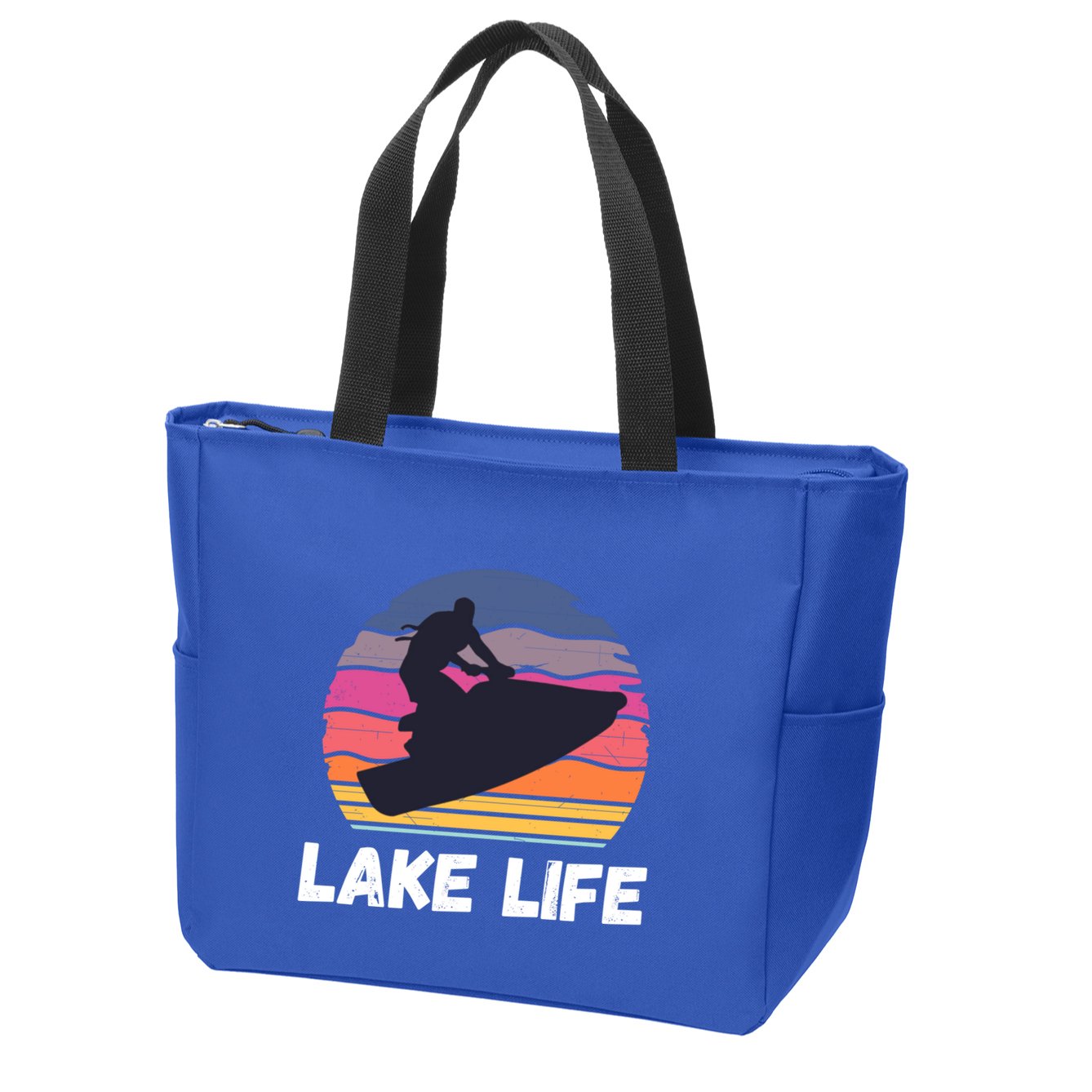 Funny Jetski Cool Gift Jetskiing Jet Ski Accessory Gift Zip Tote Bag