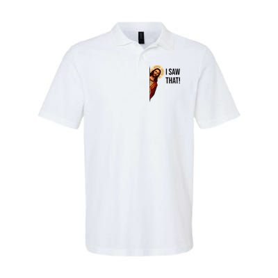 Funny Jesus Christ I Saw That Meme Religious Cool Retro God Polo