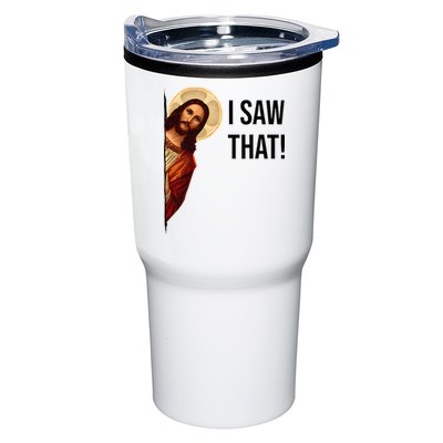 Funny Jesus Christ I Saw That Meme Religious Cool Retro God Tumbler