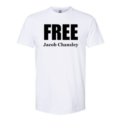 Free Jacob Chansley MAGA Conservative January 6 Softstyle® CVC T-Shirt