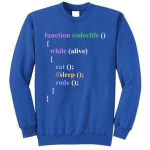 Funny Javascript Developer Programming Eat Sleep Code Repeat Gift Sweatshirt