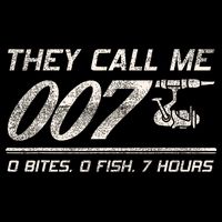 Fisherman Joke Dad They Call Me 007 Funny Fishing Humor Impact Tech Backpack