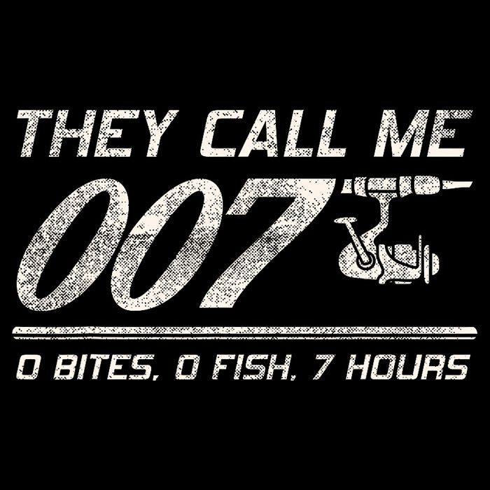 Fisherman Joke Dad They Call Me 007 Funny Fishing Humor Impact Tech Backpack