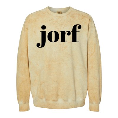 Funny Jury Duty Trial Attorney Juror Judge Colorblast Crewneck Sweatshirt