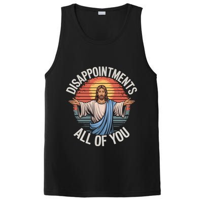 Funny Jesus Disappointments All Of You Sarcastic PosiCharge Competitor Tank