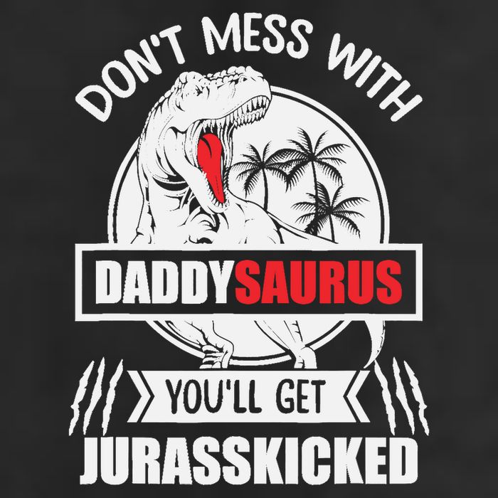 Funny Jurasskicked Daddysaurus Rex Dinosaur Dad Fathers Adult Drive Performance Visor