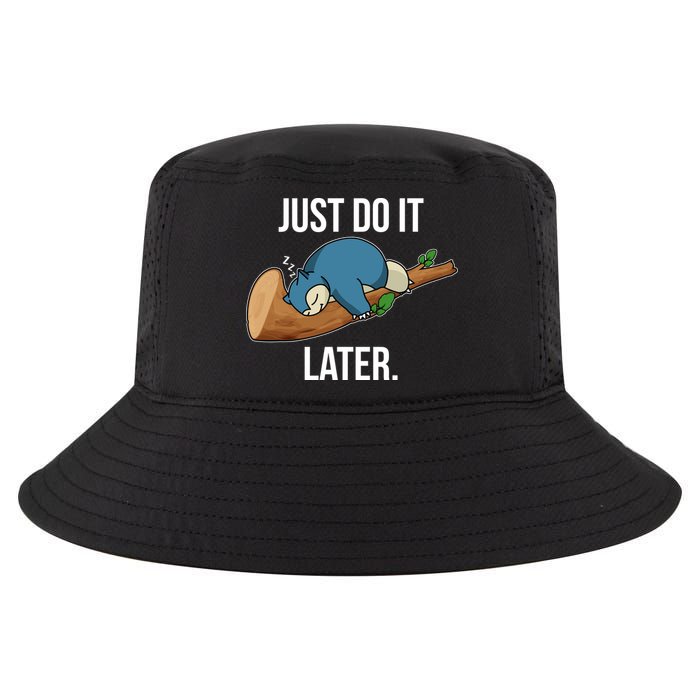 Funny Just Do It Later Cool Comfort Performance Bucket Hat