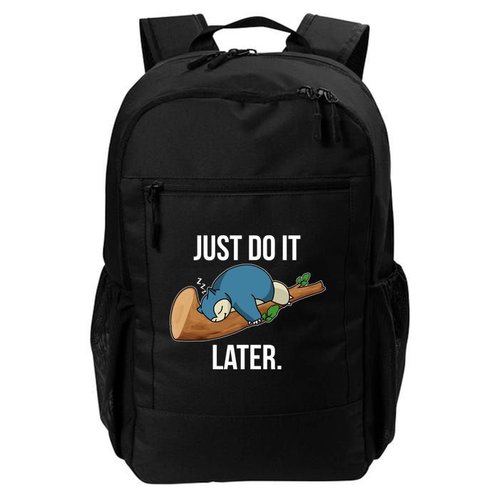 Funny Just Do It Later Backpack