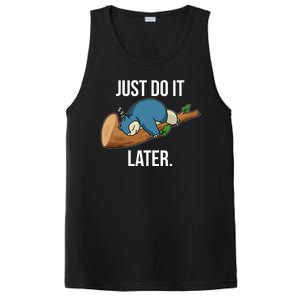 Funny Just Do It Later PosiCharge Competitor Tank