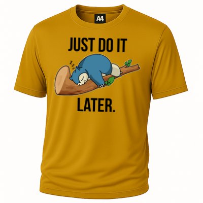 Funny Just Do It Later Performance Shirt