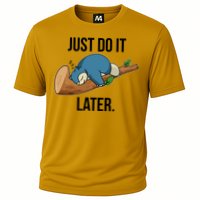 Funny Just Do It Later Performance Shirt