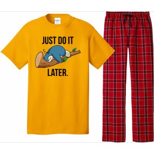 Funny Just Do It Later Pajama Set