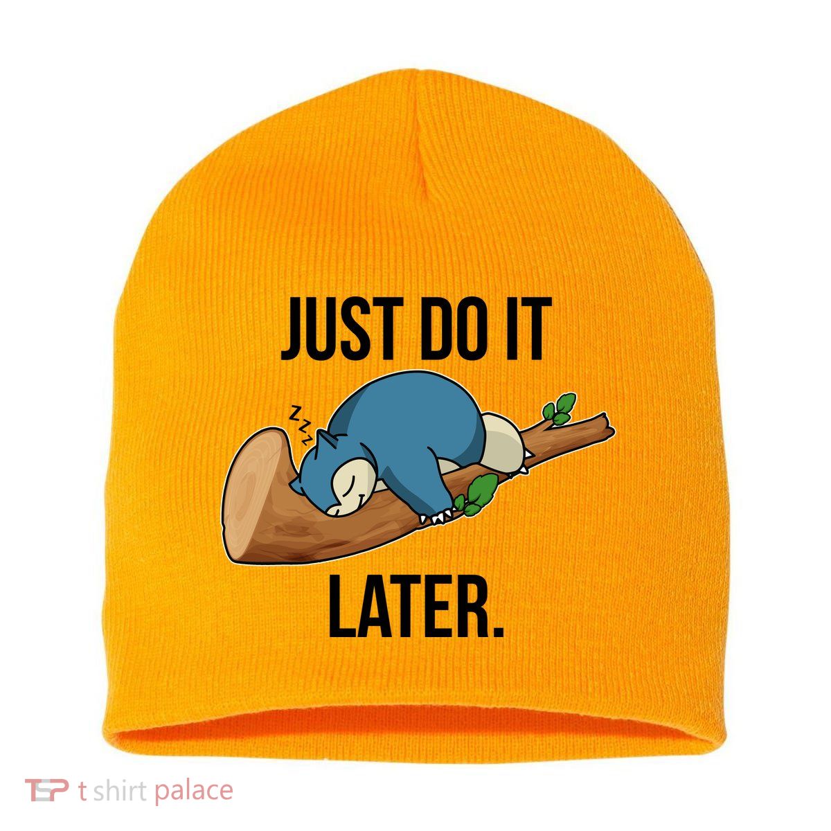 Funny Just Do It Later Short Acrylic Beanie