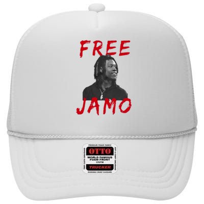 Free Jamo High Crown Mesh Back Trucker Hat