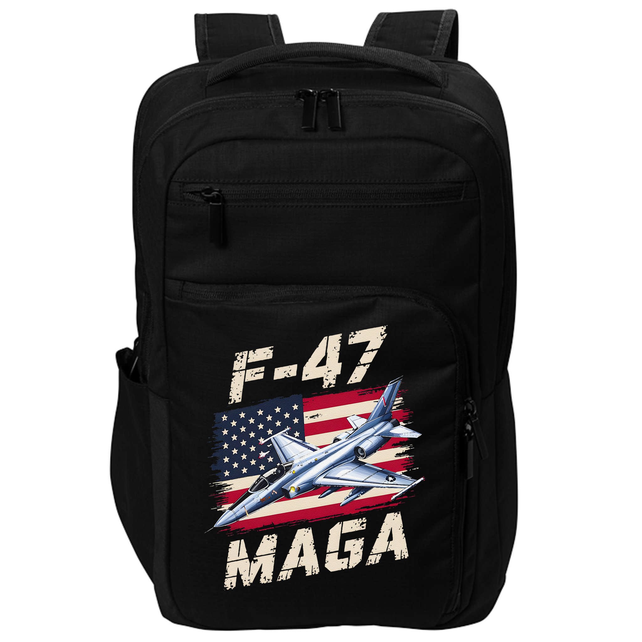 F47 Jet Fighter USA Superpower Dominance Aviation Lover Impact Tech Backpack
