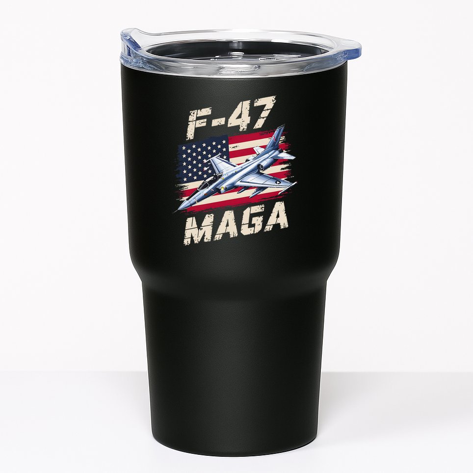 F47 Jet Fighter USA Superpower Dominance Aviation Lover Tumbler