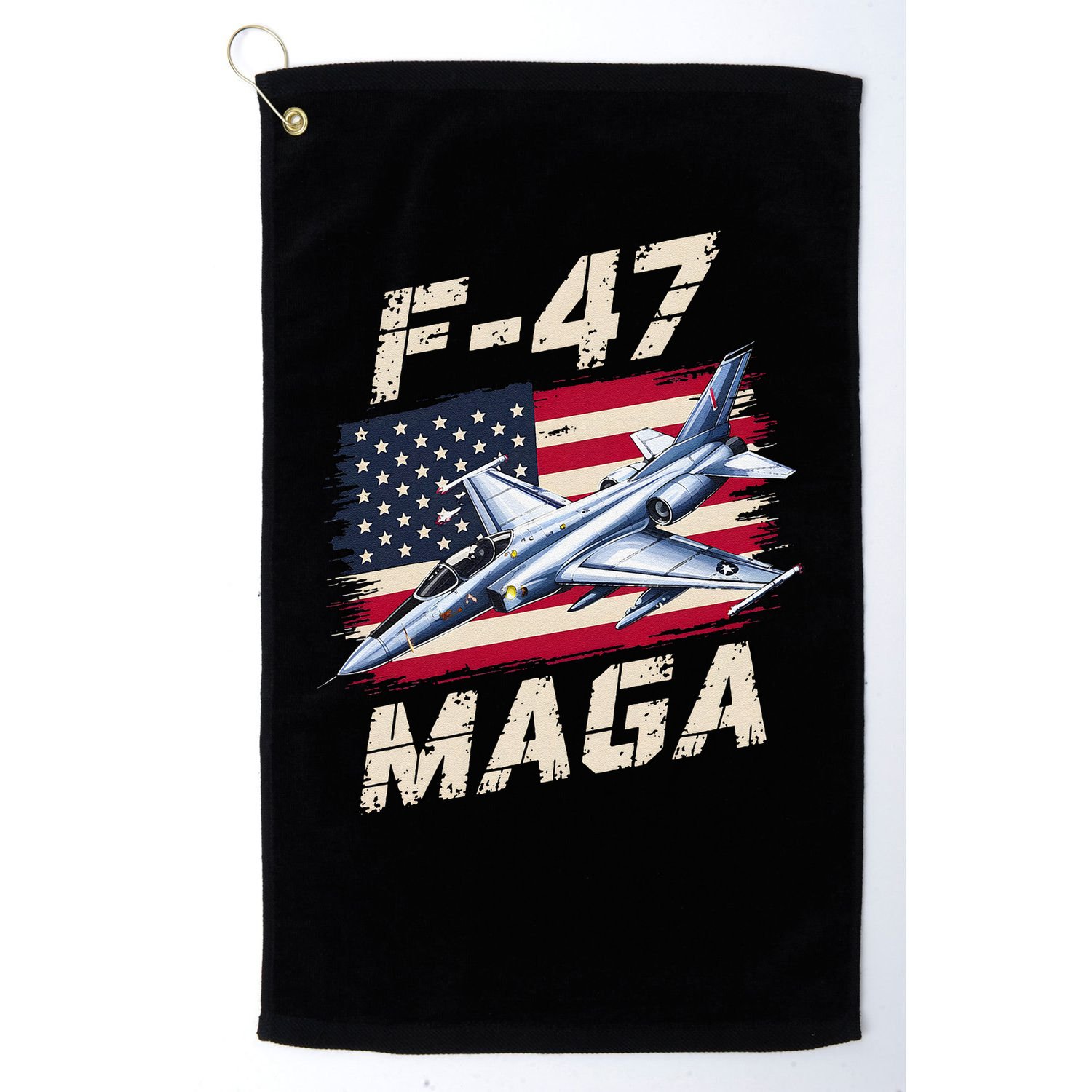 F47 Jet Fighter USA Superpower Dominance Aviation Lover Golf Towel