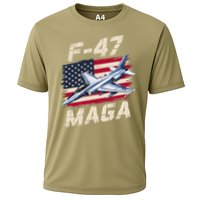 F47 Jet Fighter USA Superpower Dominance Aviation Lover Cooling Performance Crew T-Shirt