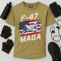 F47 Jet Fighter USA Superpower Dominance Aviation Lover Cooling Performance Crew T-Shirt