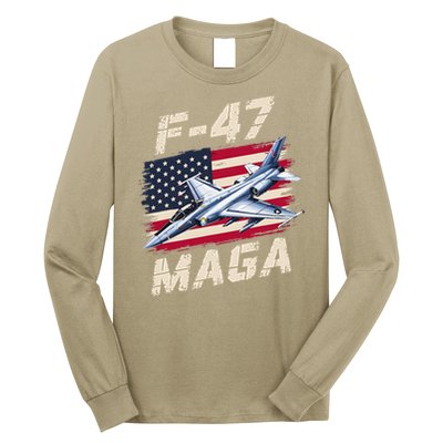 F47 Jet Fighter USA Superpower Dominance Aviation Lover Long Sleeve Shirt