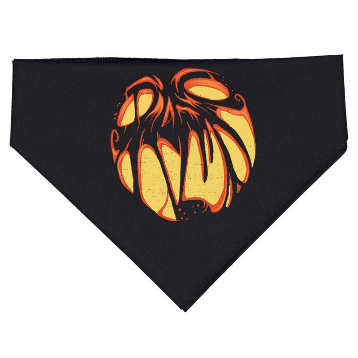 Fierce JackOLantern USA-Made Doggie Bandana