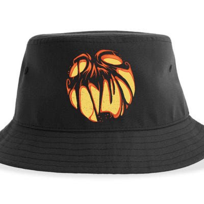 Fierce JackOLantern Sustainable Bucket Hat