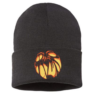 Fierce JackOLantern Sustainable Knit Beanie