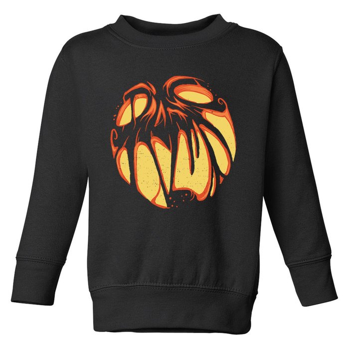 Fierce JackOLantern Toddler Sweatshirt