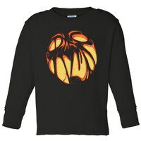 Fierce JackOLantern Toddler Long Sleeve Shirt