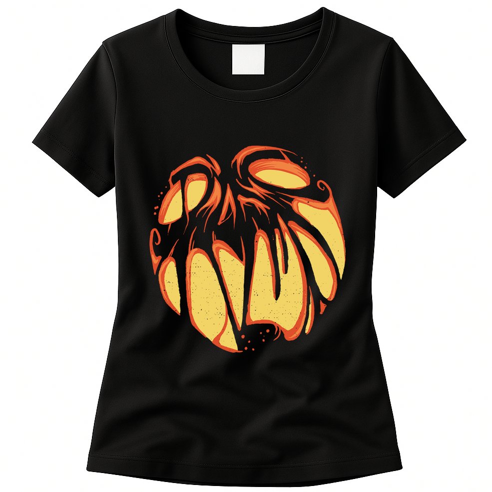 Fierce JackOLantern Womens T-Shirt