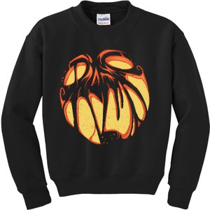 Fierce JackOLantern Kids Sweatshirt