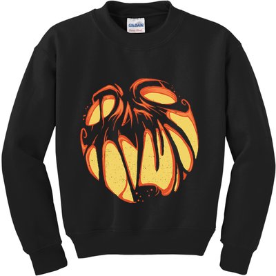 Fierce JackOLantern Kids Sweatshirt