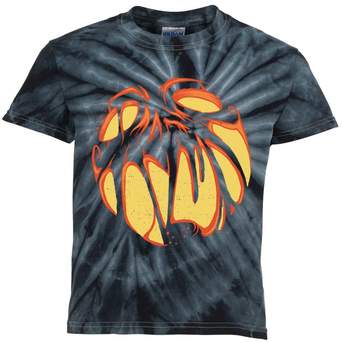 Fierce JackOLantern Kids Tie-Dye T-Shirt