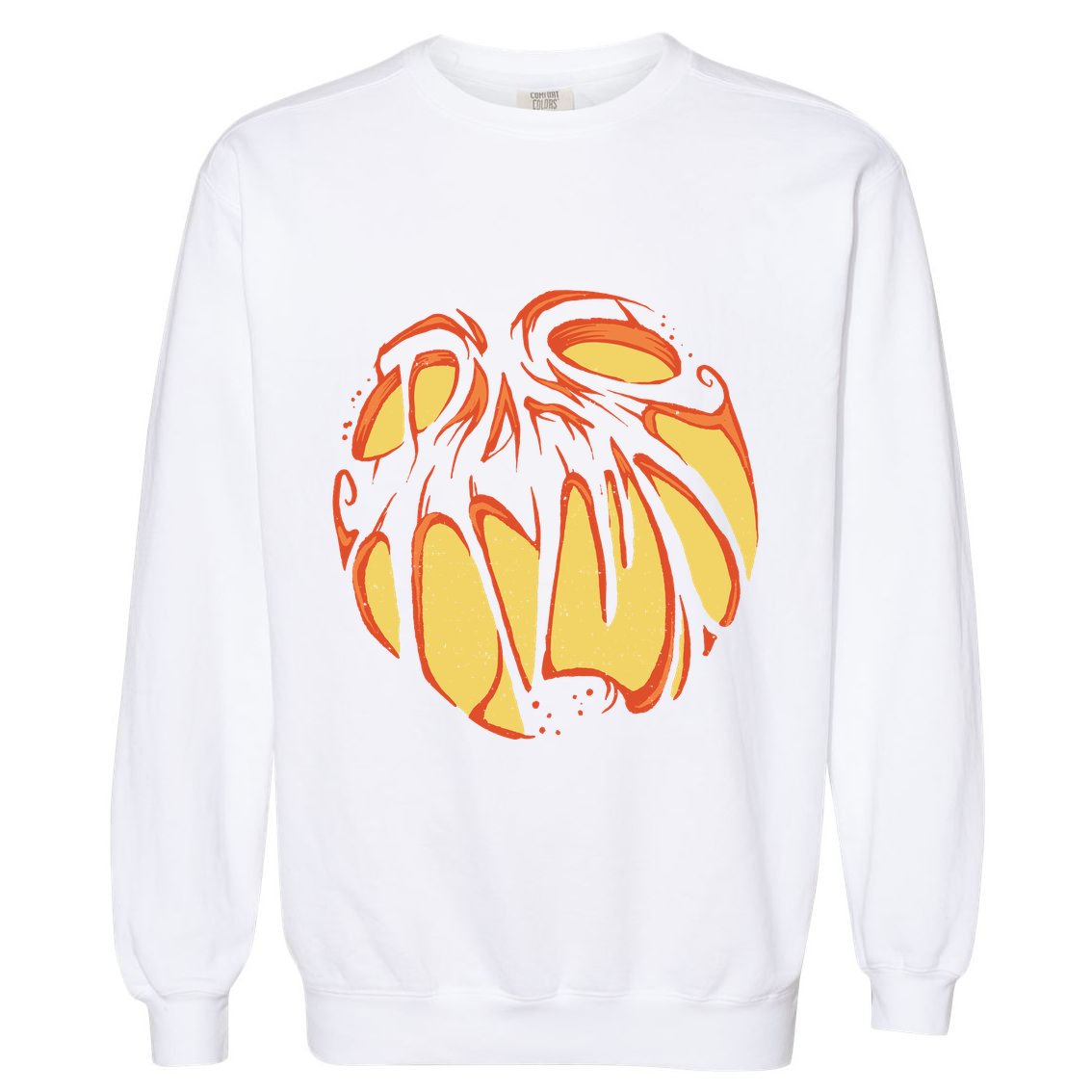 Fierce JackOLantern Garment-Dyed Sweatshirt