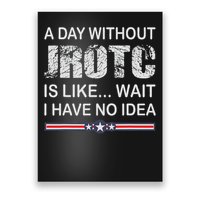 Funny Jrotc For Junior Rotc Members Distressed Poster