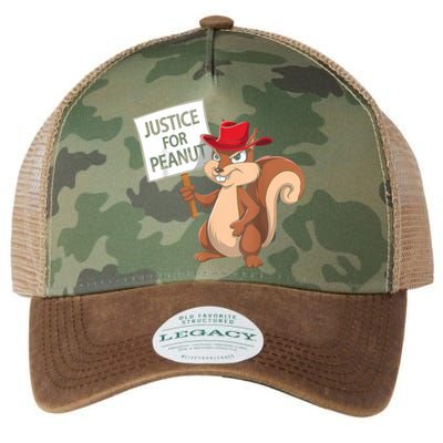 Funny Justice For Peanut Pnut Squirrel Pnut Justice Legacy Tie Dye Trucker Hat