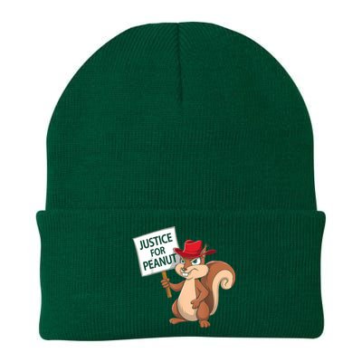 Funny Justice For Peanut Pnut Squirrel Pnut Justice Knit Cap Winter Beanie