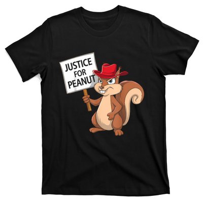 Funny Justice For Peanut Pnut Squirrel Pnut Justice T-Shirt