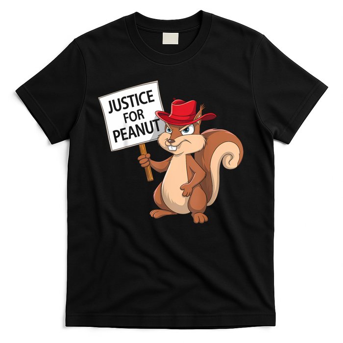 Funny Justice For Peanut Pnut Squirrel Pnut Justice T-Shirt