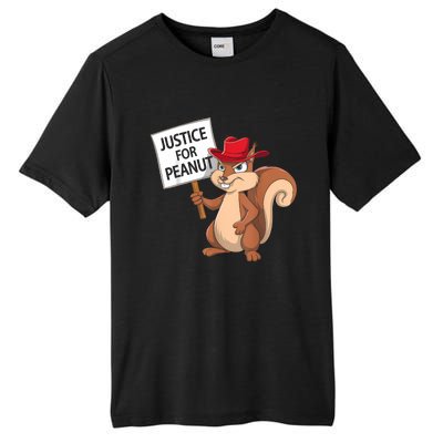 Funny Justice For Peanut Pnut Squirrel Pnut Justice Tall Fusion ChromaSoft Performance T-Shirt