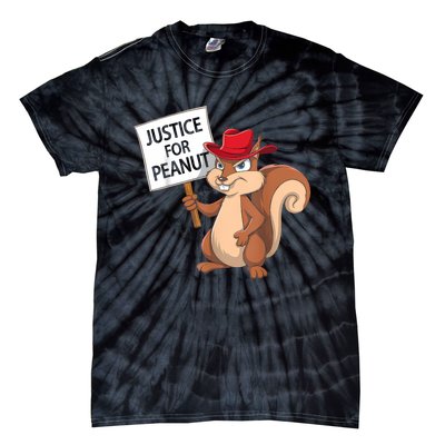 Funny Justice For Peanut Pnut Squirrel Pnut Justice Tie-Dye T-Shirt