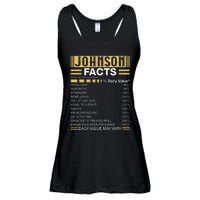 Funny Johnson FACTS Johnson Name Ladies Essential Flowy Tank