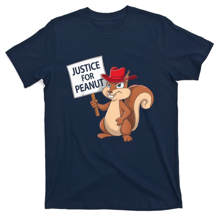 Funny Justice For Peanut Pnut Squirrel Pnut Justice T-Shirt