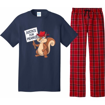 Funny Justice For Peanut Pnut Squirrel Pnut Justice Pajama Set