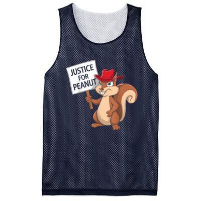 Funny Justice For Peanut Pnut Squirrel Pnut Justice Mesh Reversible Basketball Jersey Tank