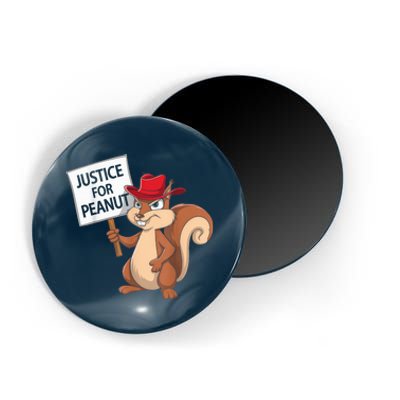 Funny Justice For Peanut Pnut Squirrel Pnut Justice Magnet