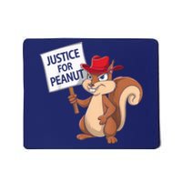 Funny Justice For Peanut Pnut Squirrel Pnut Justice Mousepad