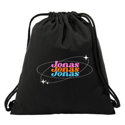 Funny Jonas First Given Name Pride Vintage Drawstring Bag